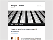 Tablet Screenshot of j-arellano.com